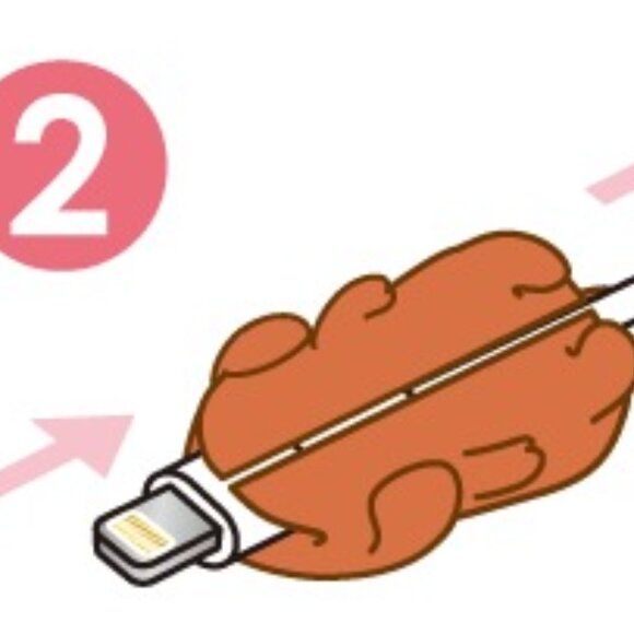 Blue Shark Cable Bite for Apple Lightning Cable - Picture 5 of 5